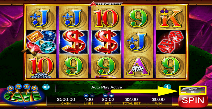 Cash Cave Autoplay Feature