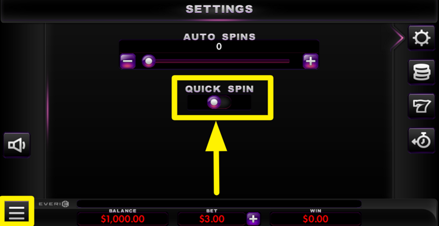 Cash Money Quickspin Feature