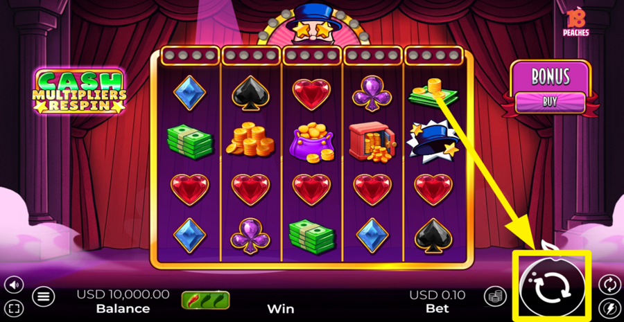 Cash Multipliers Respin Spin