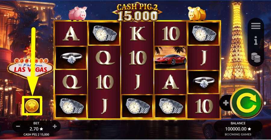Cash Pig 2 15000 Buy Feature
