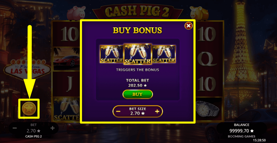 Cash Pig 2 Buy Feature