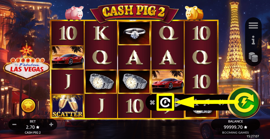 Cash Pig 2 Turbo Feature