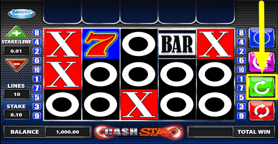 Cash Stax Play Button