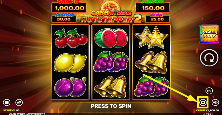 Cash Strike Hotstepper 2 Autoplay