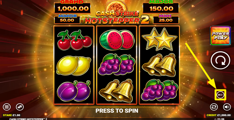 Cash Strike Hotstepper 2 Turbo