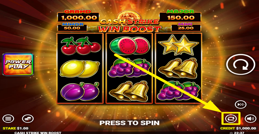 Cash Strike Win Boost Autoplay