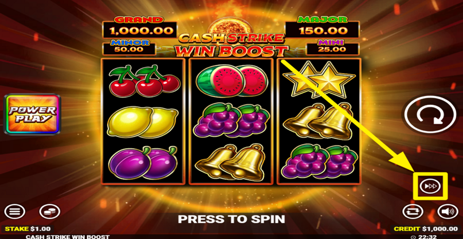 Cash Strike Win Boost Turbo