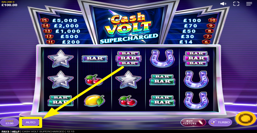 Cash Volt Supercharged Autoplay