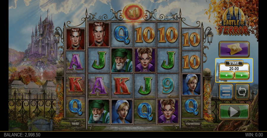 Castle Of Terror Bet Select