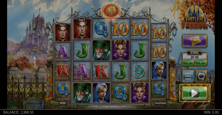 Castle Of Terror Spin