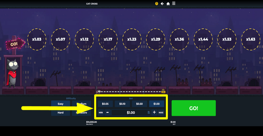 Cat Cross Bet Value