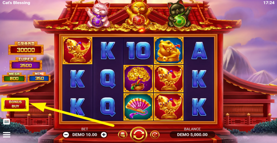 Cats Blessing Buy Bonus