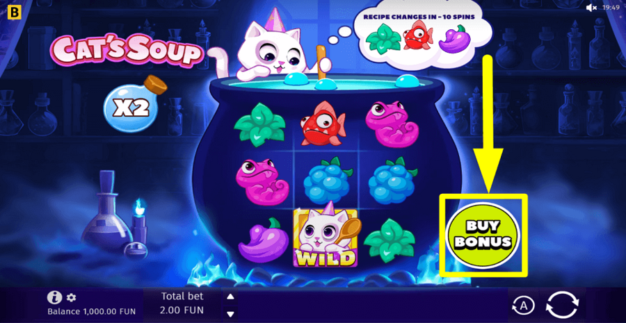 Cats Soup Buy Feature