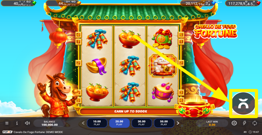 Cavalo De Fogo Fortune Spin