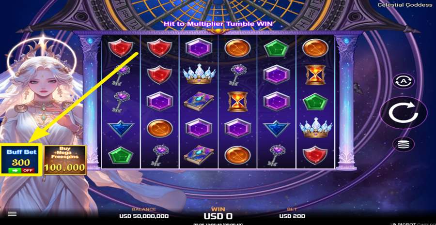 Celestial Goddess Buff Bet