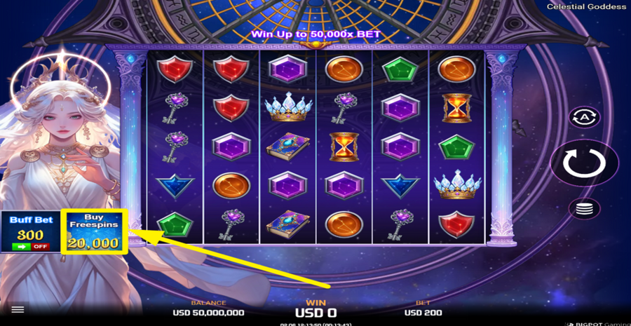 Celestial Goddess Buy Bonus