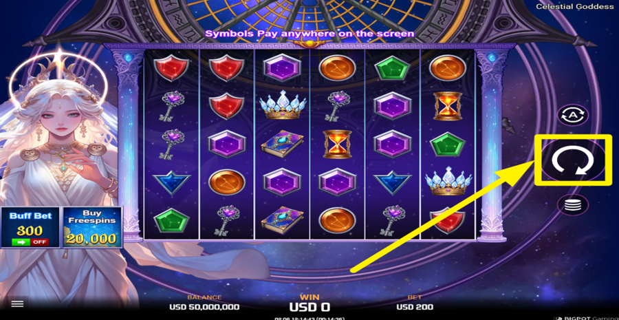 Celestial Goddess Spin