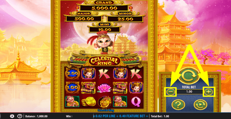 Celestial King Bet Value