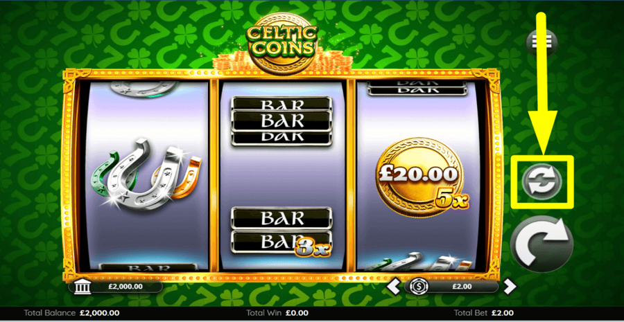 Celtic Coins Cashways Autoplay Feature