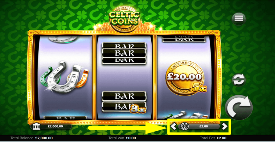Celtic Coins Cashways Bet Value