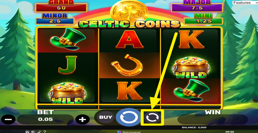 Celtic Coins Hold And Hit 3x3 Autoplay