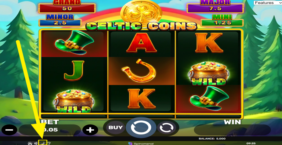 Celtic Coins Hold And Hit 3x3 Turbo