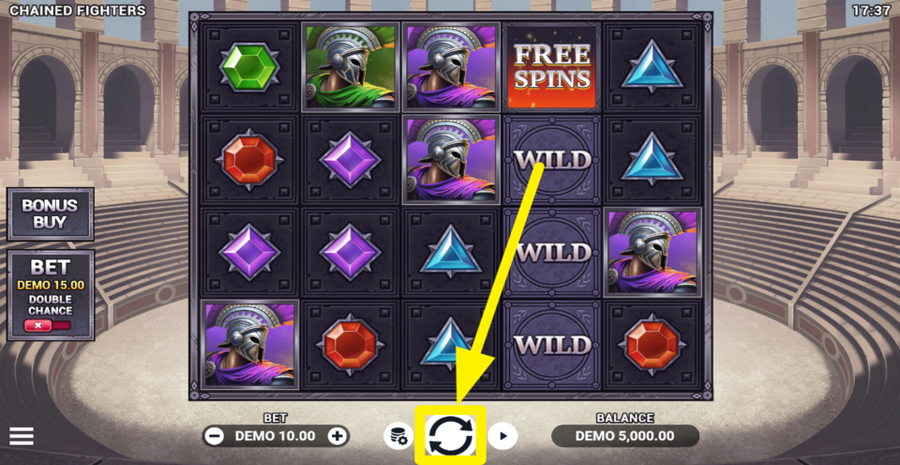 Chained Fighters Spin