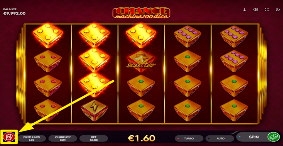 Chance Machine 100 Dice Gamble