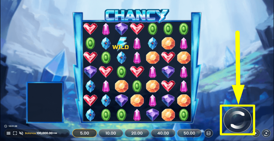 Chancy Spin Button