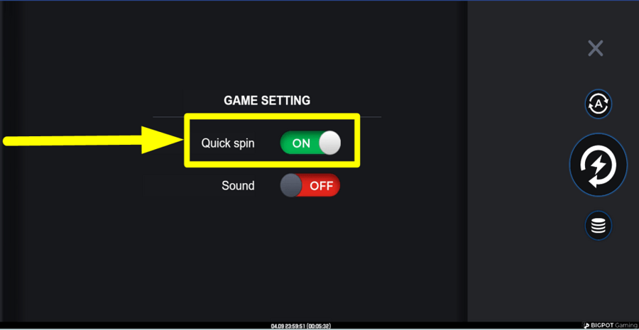 Chans Treasure Turbo Feature