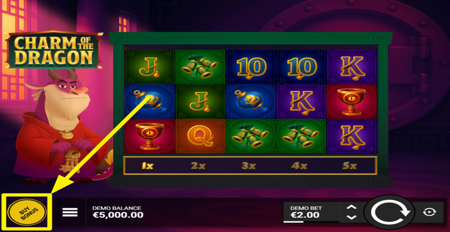 Charm Of The Dragon Buy Bonus