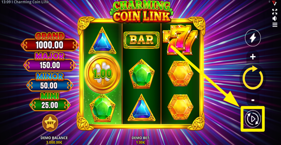 Charming Coin Link Autoplay