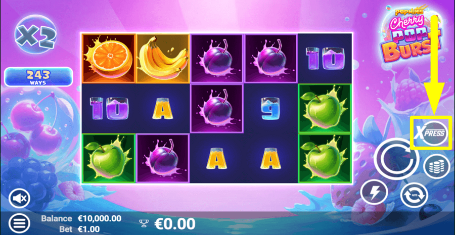 Cherrypop Burst Buy Feature