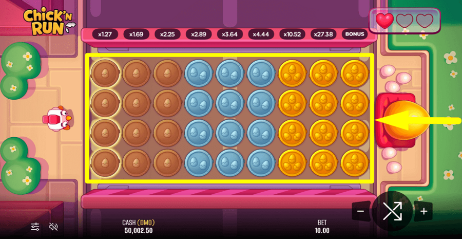 Chick N Run Flip Tiles