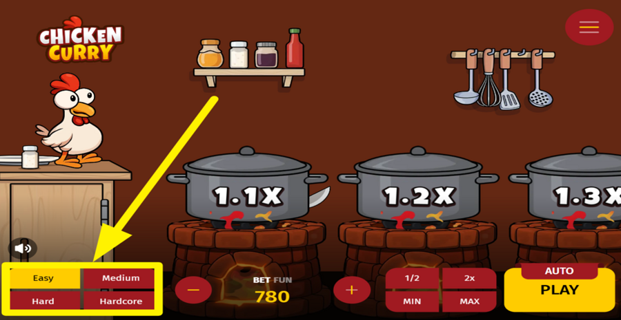 Chicken Curry Difficulty Level