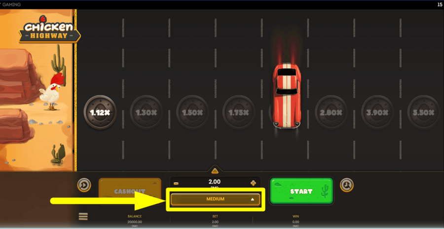 Chicken Highway Volatility Feature