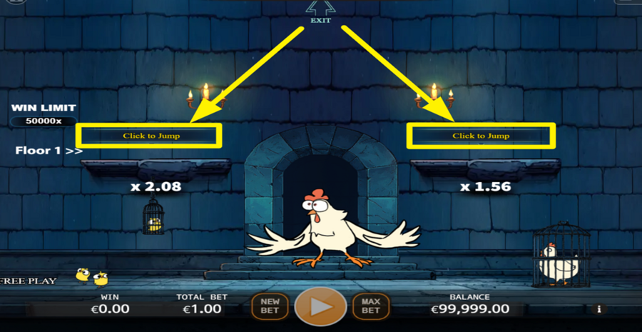 Chicken Leap Choose Step