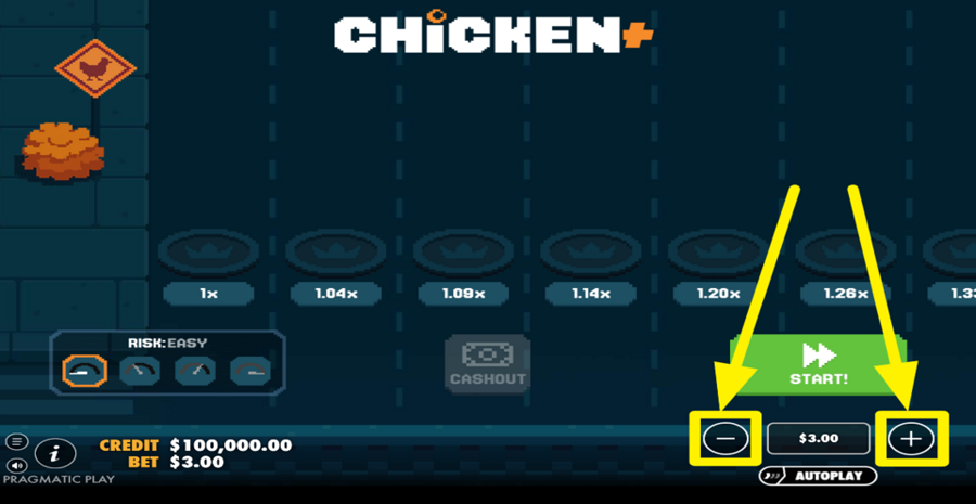 Chicken Plus Adjust Bet