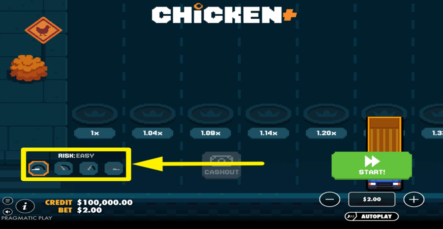 Chicken Plus Adjust Difficulty