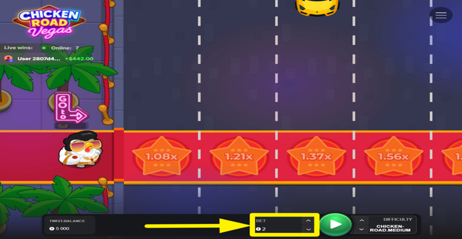 Chicken Road Vegas Adjust Bet
