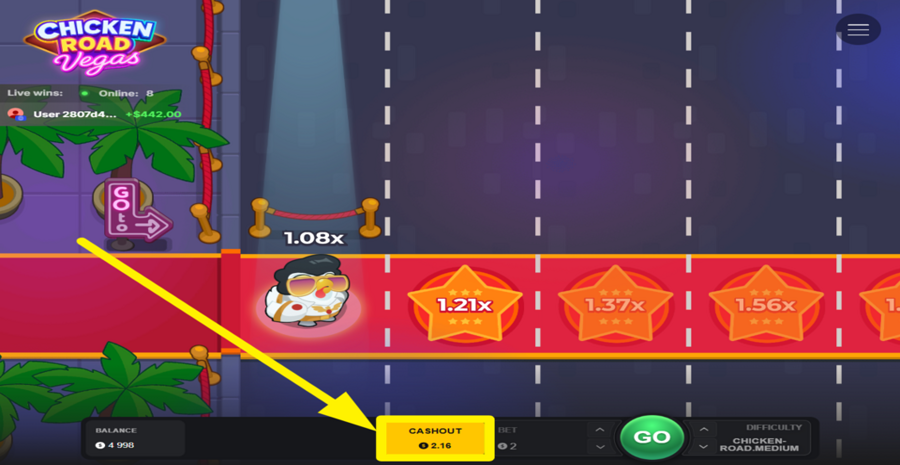 Chicken Road Vegas Cashout