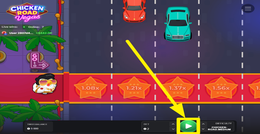 Chicken Road Vegas Spin