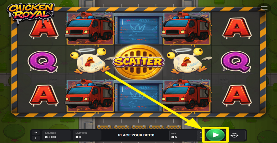 Chicken Royal Spin