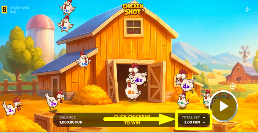 Chicken Shot Bet Value