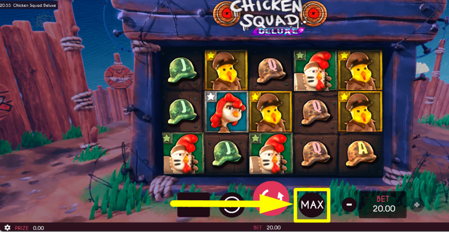 Chicken Squad Deluxe Max Button