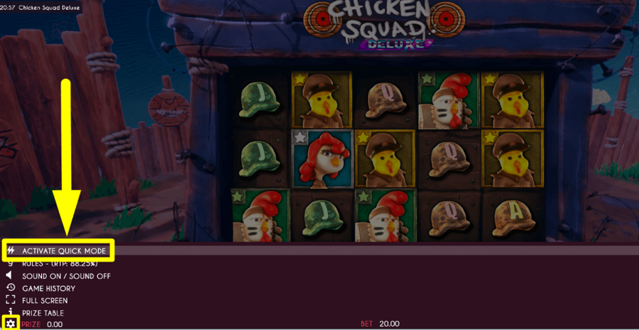 Chicken Squad Deluxe Turbo Feature