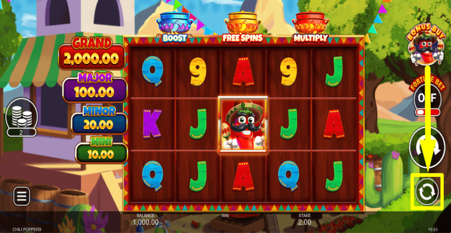 Chili Poppers Autoplay Feature