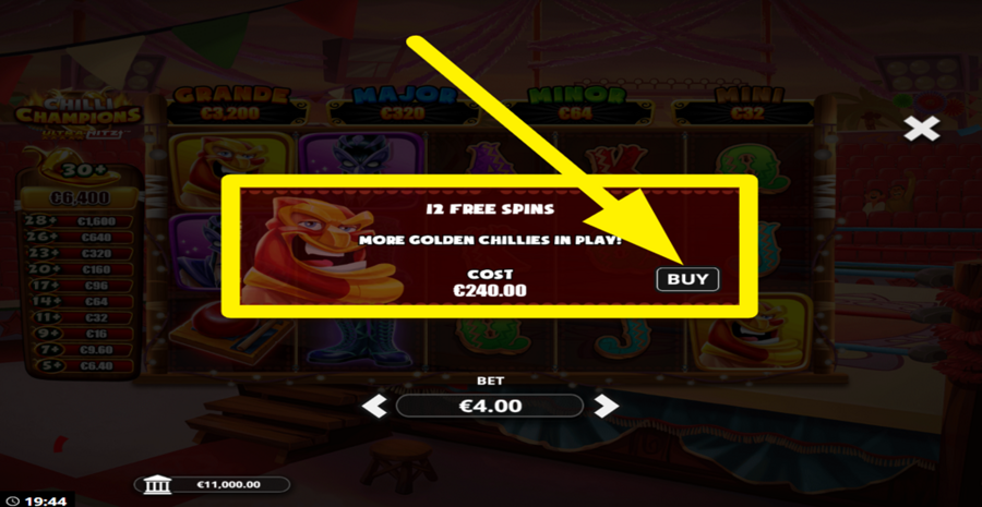 Chilli Champions Ultrahitz Buy Bonus