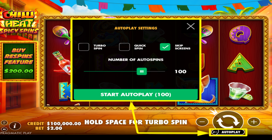 Chilli Heat Spicy Spins Autoplay