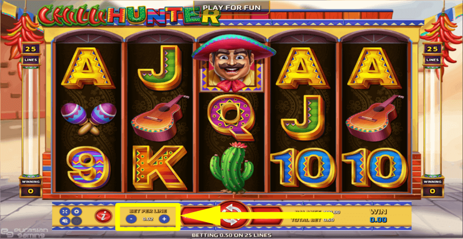 Chilli Hunter Bet Value